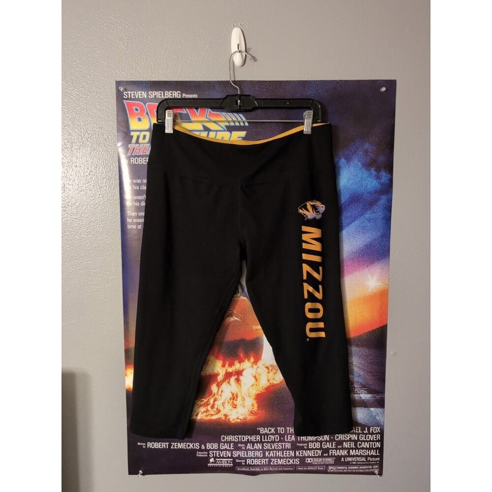 Colosseum Missouri Tigers Mizzou Women's Capri Leggings Size L